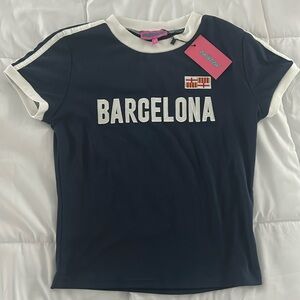 Edikted Barcelona Jersey Top NWT